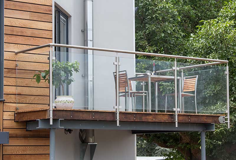 The ins and outs of a glass balustrade